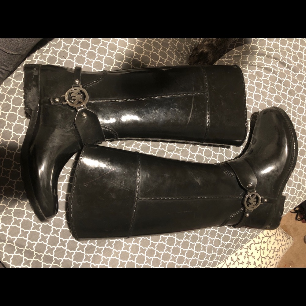 MK rain boots